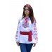 Embroidered blouse "Mountain Roses"